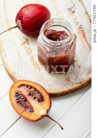Delicious tamarillo jam. Delicious tamarillo jam. 77961596