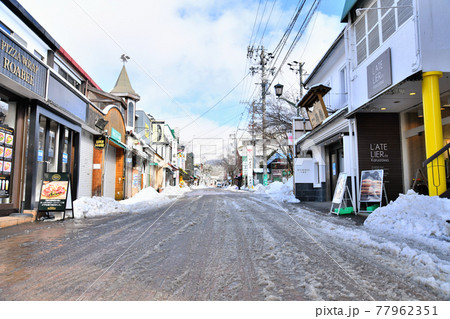 旧軽井沢銀座通り(長野県軽井沢町)【2021.1】 旧軽井沢銀座通り(長野県軽井沢町)【2021.1】 77962351