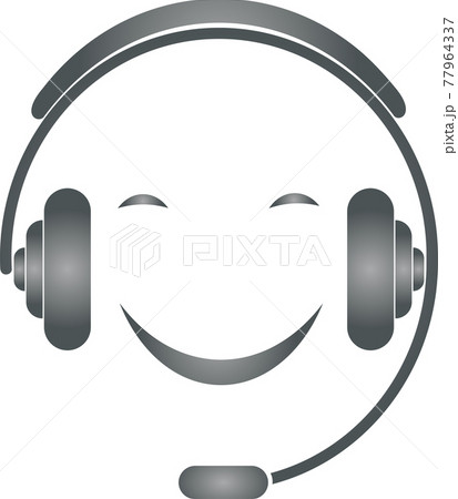 Operator, person, headset, support, logo 77964337