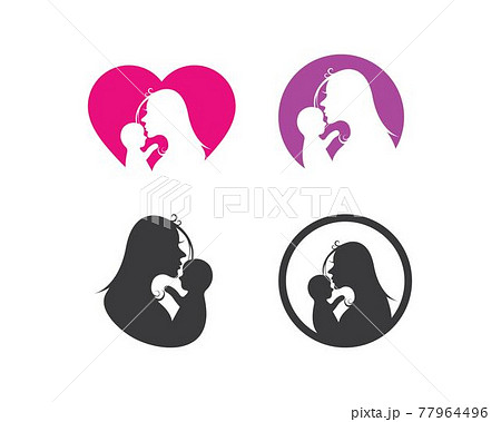 mom and baby vector illustrration design mom and baby vector illustrration design 77964496
