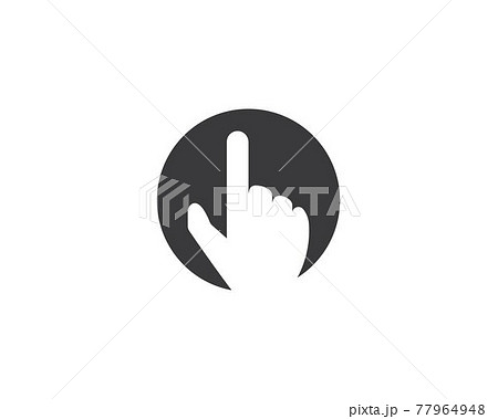 hand gesture  icon vector illustration design 77964948
