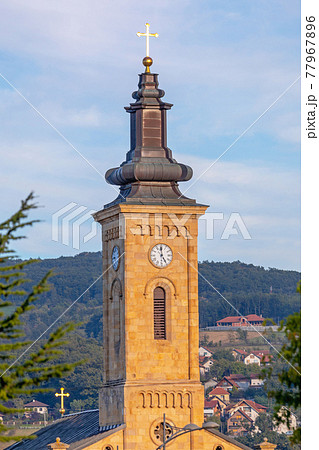Church Tower Clock 77967896