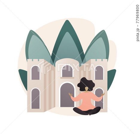 Lifestyle hotel abstract concept vector illustration. Lifestyle hotel abstract concept vector illustration. 77969800