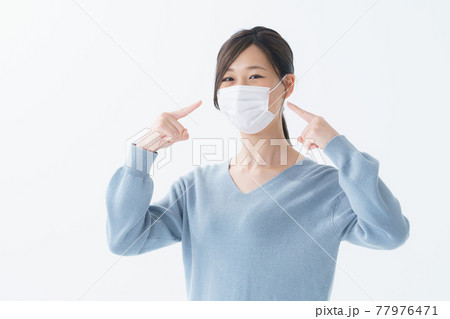 女性 マスク 感染予防 屋内 女性 マスク 感染予防 屋内 77976471