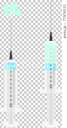 注射器 ワクチン 予防接種 イメージ イラスト 注射器 ワクチン 予防接種 イメージ イラスト 77976531