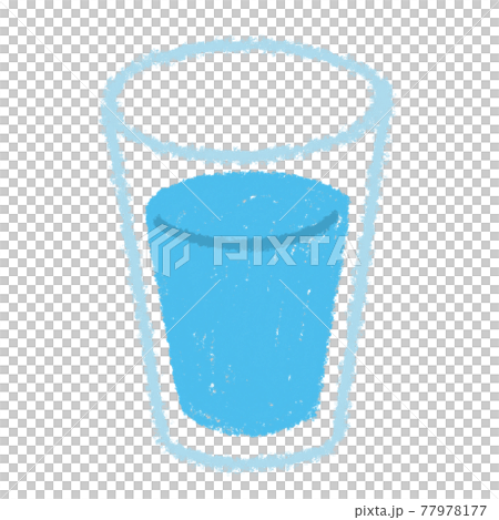 水杯杯子插畫手繪素材插畫油畫棒 77978177