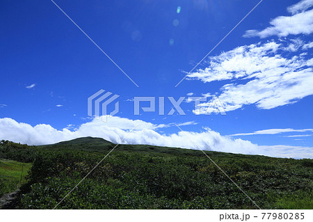 月山からの風景 77980285