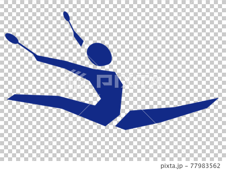 新体操 クラブのイラスト素材