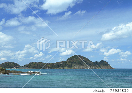 青空の下の猫崎半島 青空の下の猫崎半島 77984336