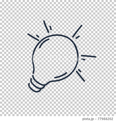 Idea light bulb illustration 77988202