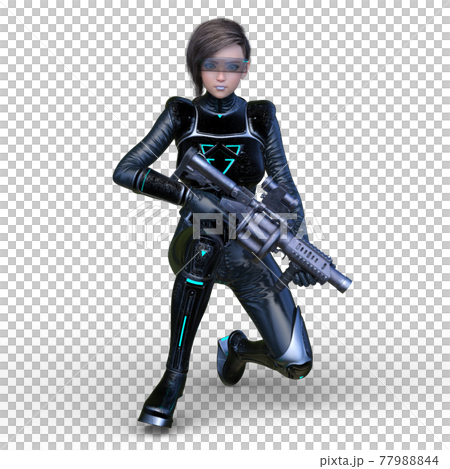Woman with a weapon Woman with a weapon 77988844