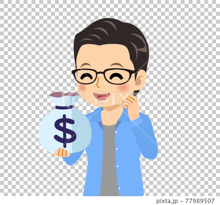 一個清爽的戴眼鏡的年輕人 77989507