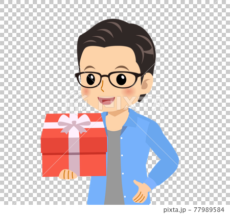 A refreshing young man with glasses 77989584