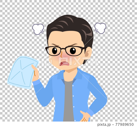 A refreshing young man with glasses A refreshing young man with glasses 77989650