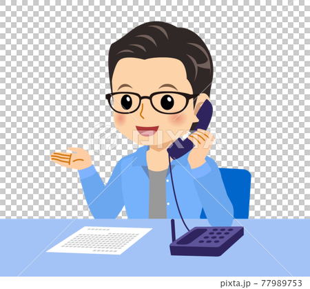 メガネを掛けた爽やかな青年 メガネを掛けた爽やかな青年 77989753