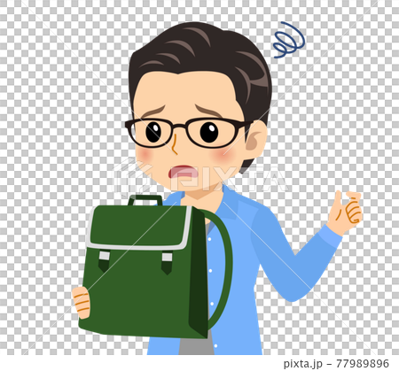 一個清爽的戴眼鏡的年輕人 一個清爽的戴眼鏡的年輕人 77989896