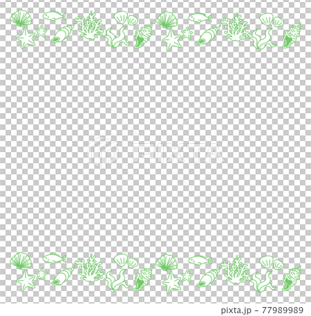 Sea item green 01 frame Sea item green 01 frame 77989989