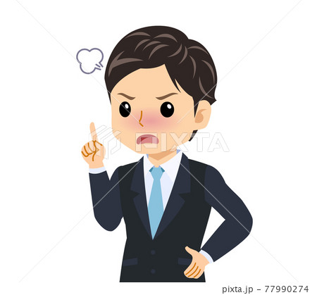 フレッシュなスーツを着た若い男性 フレッシュなスーツを着た若い男性 77990274