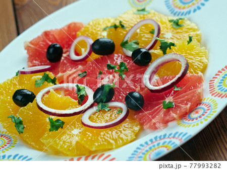 Sicilian orange salad Sicilian orange salad 77993282