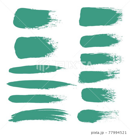 Mint Blot Set With White Background 77994521
