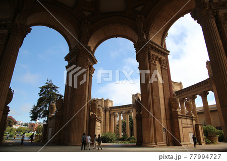 アメリカ　カリフォルニア州　サンフランシスコ　パレスオブファインアーツ 77994727