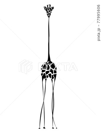 Vector image the giraffe body on the white background, Giraffe Logo, Giraffe Tattoo, Africa Safari Vector illustration isolated for your design Vector image the giraffe body on the white background, Giraffe Logo, Giraffe Tattoo, Africa Safari Vector illustration isolated for your design 77995606