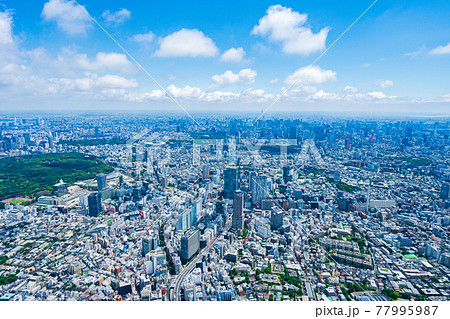東京 空撮写真 東京 空撮写真 77995987