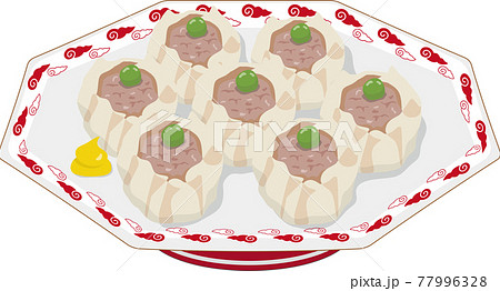 シュウマイ　皿 77996328