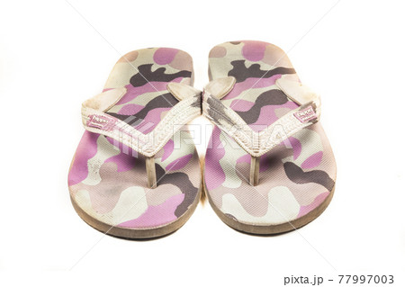 slippers pink Camouflage military 77997003