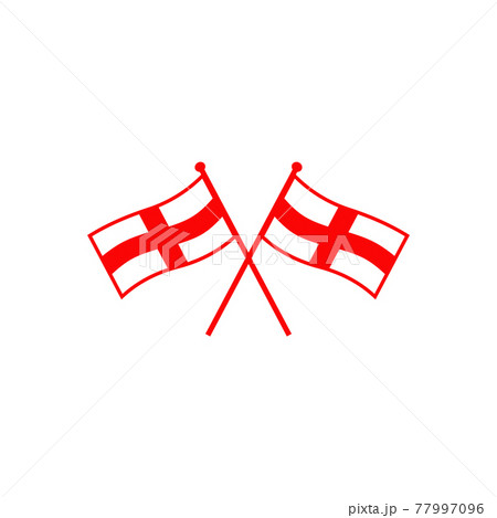 United Kingdom England flag logo design template 77997096
