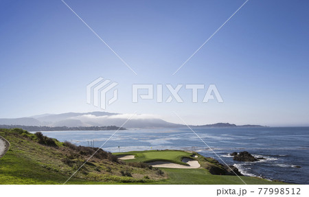 Pebble Beach golf course, Monterey, California, USA Pebble Beach golf course, Monterey, California, USA 77998512