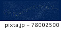 夜空に広がる黄道十二星座を全部描いたイラスト 78002500