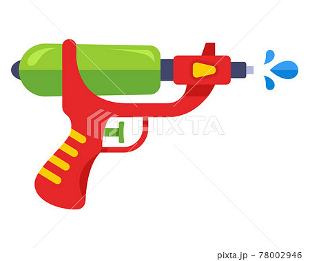 Children S Water Gun For Fun のイラスト素材