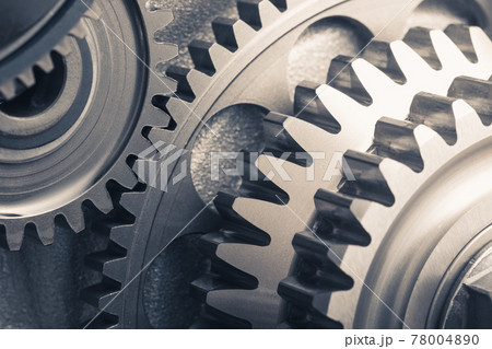 engine gear wheels, industrial background engine gear wheels, industrial background 78004890