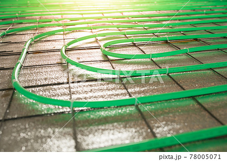 underfloor heating green pipe installation underfloor heating green pipe installation 78005071
