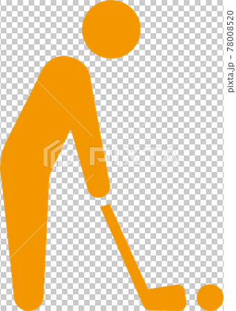 Golf icon illustration 78008520