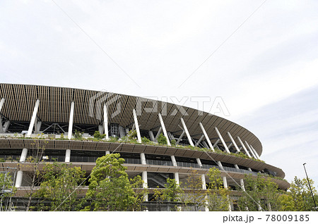 東京都国立競技場の風景 東京都国立競技場の風景 78009185