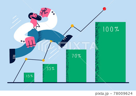 Development and success in business concept 78009624