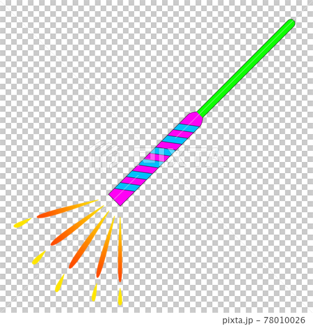 Hand-held fireworks that ignite and produce sparks 78010026