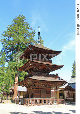 若一王子神社三重塔　長野県大町市 78010213
