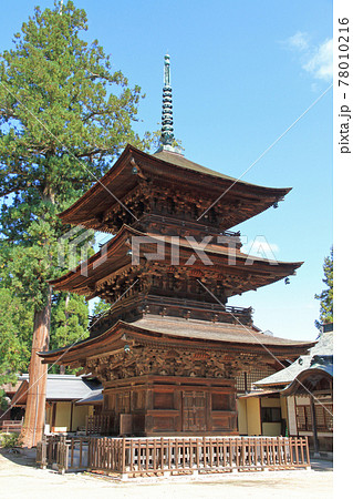若一王子神社三重塔　長野県大町市 78010216