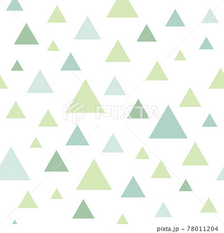 三角が並んだ幾何学模様シームレスパターンのイラスト素材