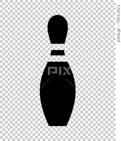 Bowling pin icon Bowling pin icon 78011821