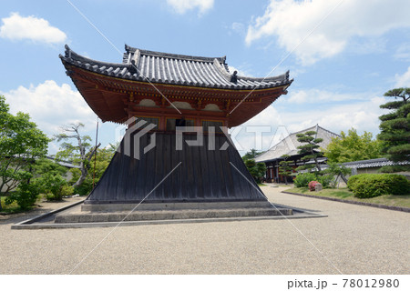 法華寺　鐘楼　奈良市 78012980