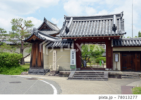 法華寺　赤門　奈良市 78013277