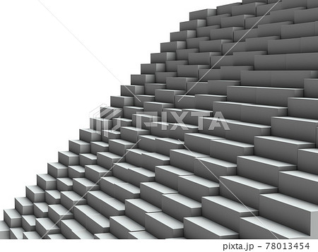 Disjointed and uneven stairs. It is a symbol of... - Stock Illustration  [78013454] - PIXTA