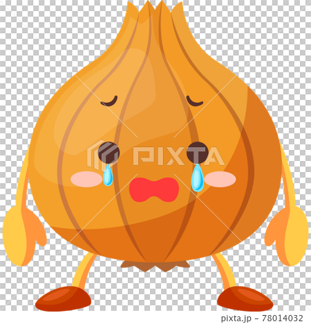 Onion character crying 78014032