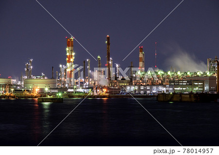 《大阪府》堺泉北臨海工業地帯 工場夜景 《大阪府》堺泉北臨海工業地帯 工場夜景 78014957