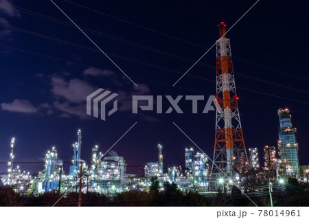 《大阪府》堺泉北臨海工業地帯 工場夜景 《大阪府》堺泉北臨海工業地帯 工場夜景 78014961