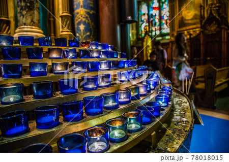 Notre Dame Cathedral in Montreal in Canada Notre Dame Cathedral in Montreal in Canada 78018015